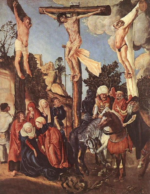 CRANACH, Lucas the Elder The Crucifixion fdg Sweden oil painting art